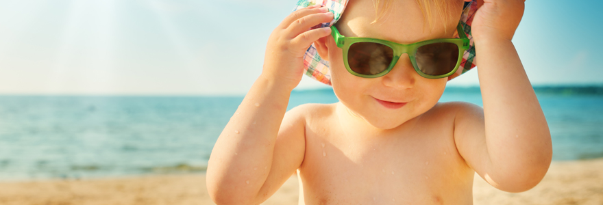 lunettes de soleil pour bébé